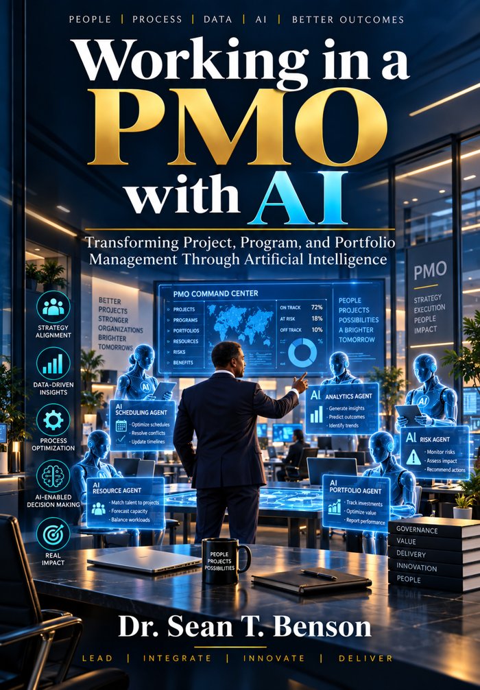 Cover of Working in a PMO with AI